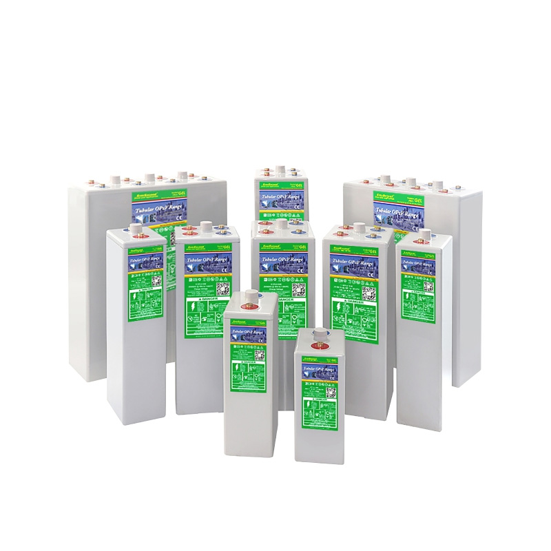 Pin gel hình ống 2V OPzV
