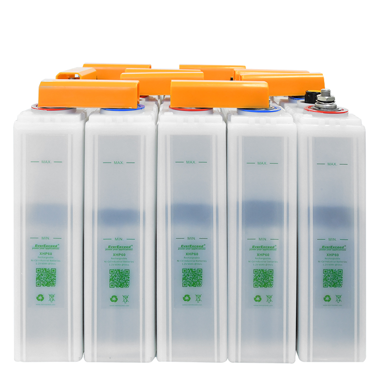 1,2V Tấm thiêu kết có thể sạc lại pin NICD cho hệ mặt trời