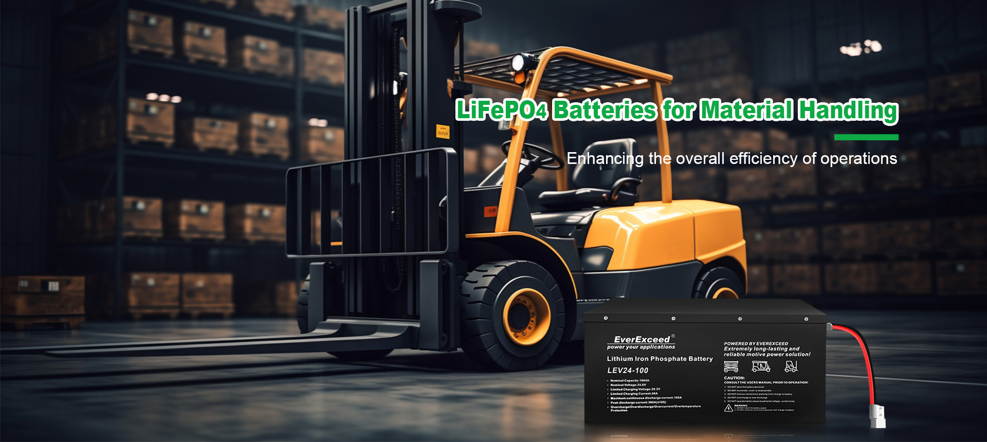 Forklift / AGV lithium battery
