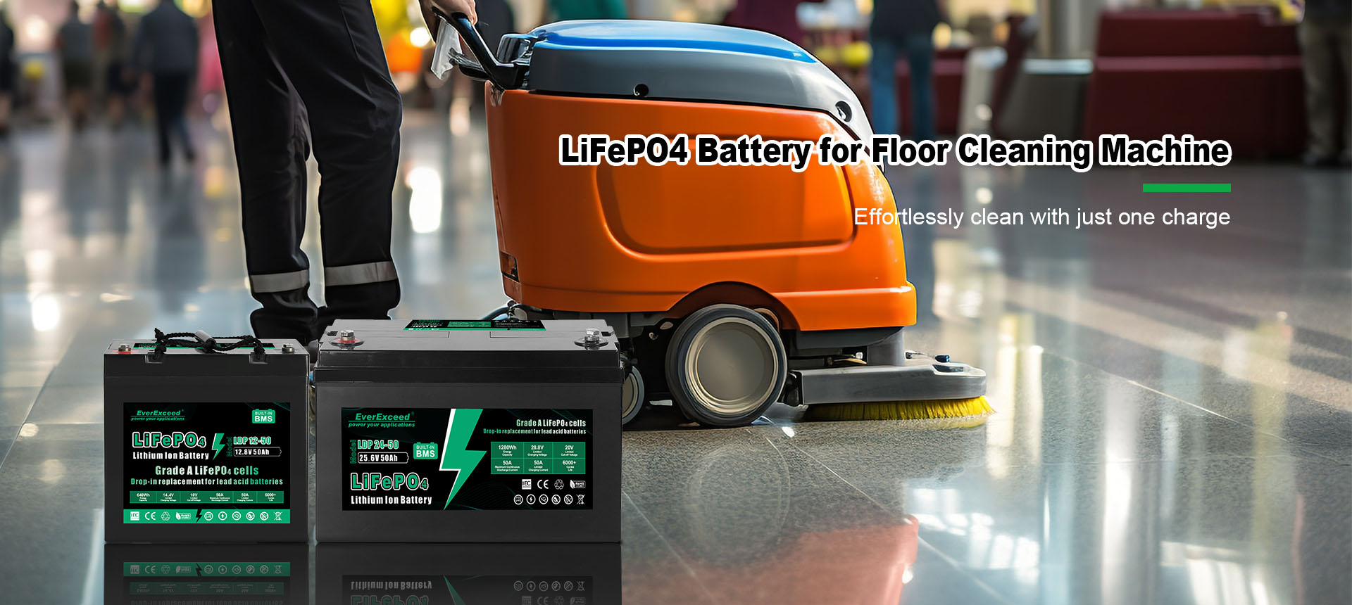 Floor Machine lithium battery