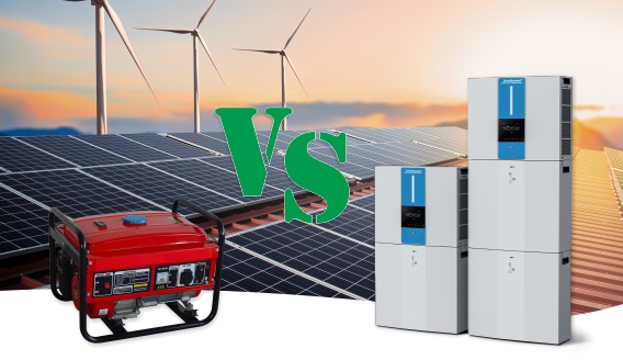 Máy phát điện vs Hệ thống năng lượng mặt trời- Chọn cái nào?