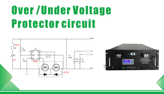 Nguyên lý bảo vệ quá áp và bảo vệ điện áp thấp của pin lithium