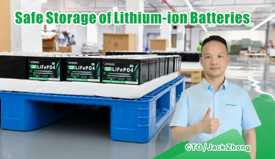 Bảo quản pin Lithium-Ion an toàn | EverExceed