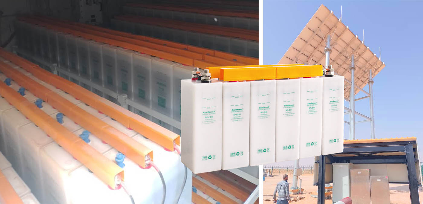 Pin Nickel-Cadmium 900 Ah dùng cho dầu khí