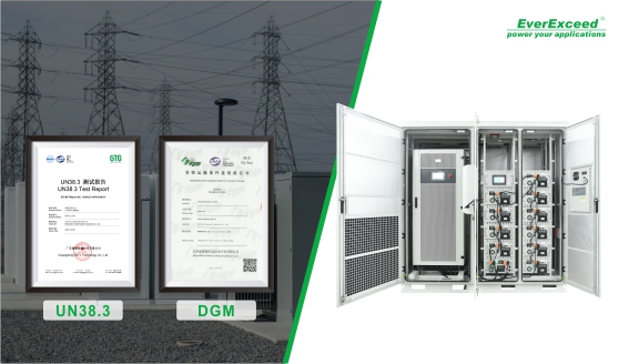 EverExceed đã vượt qua bài kiểm tra an toàn pin UN38.3