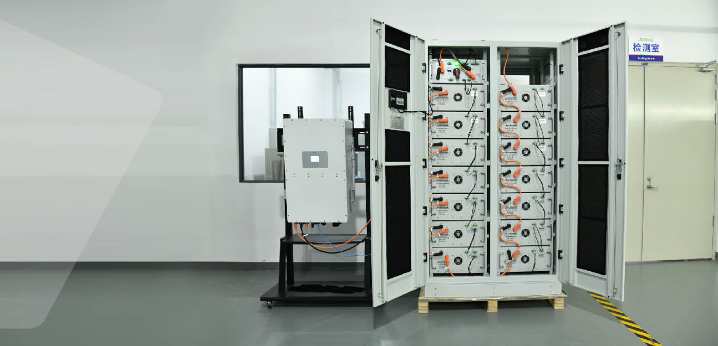 Pin Lithium 716.8V 280A cho C&I ESS hoạt động với Biến tần Deye