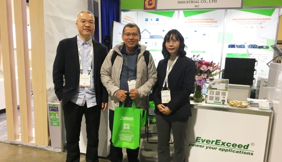 EverExceed ESS ra mắt tại InterSolar Bắc Mỹ 2023
