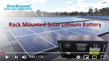  EverExceed giá gắn pin lithium năng lượng mặt trời