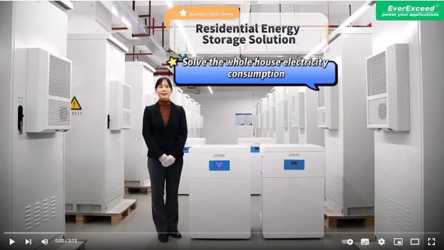 Hệ thống lưu trữ năng lượng mặt trời EverExceed EverGen